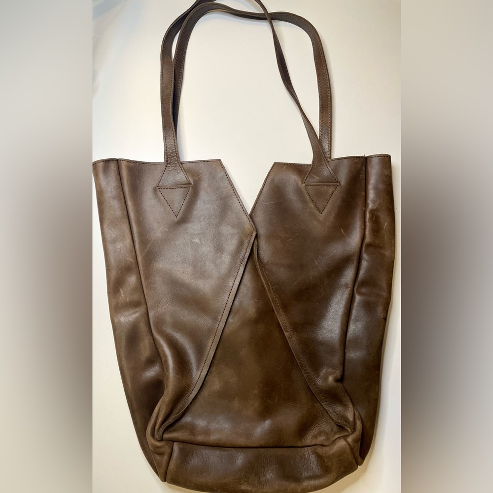 New Raven+Lily Azeb getaway tote - brown